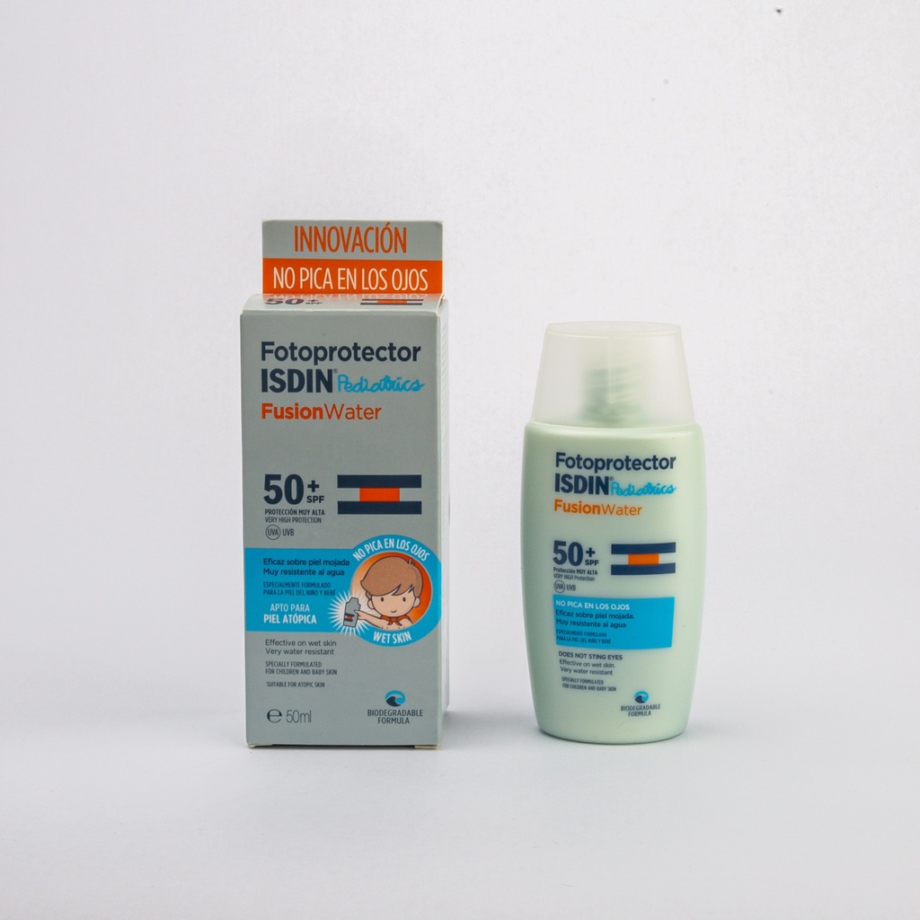 Isdin Fotoprotector Fusion Water Spf 50+ 50Ml Pediatrics