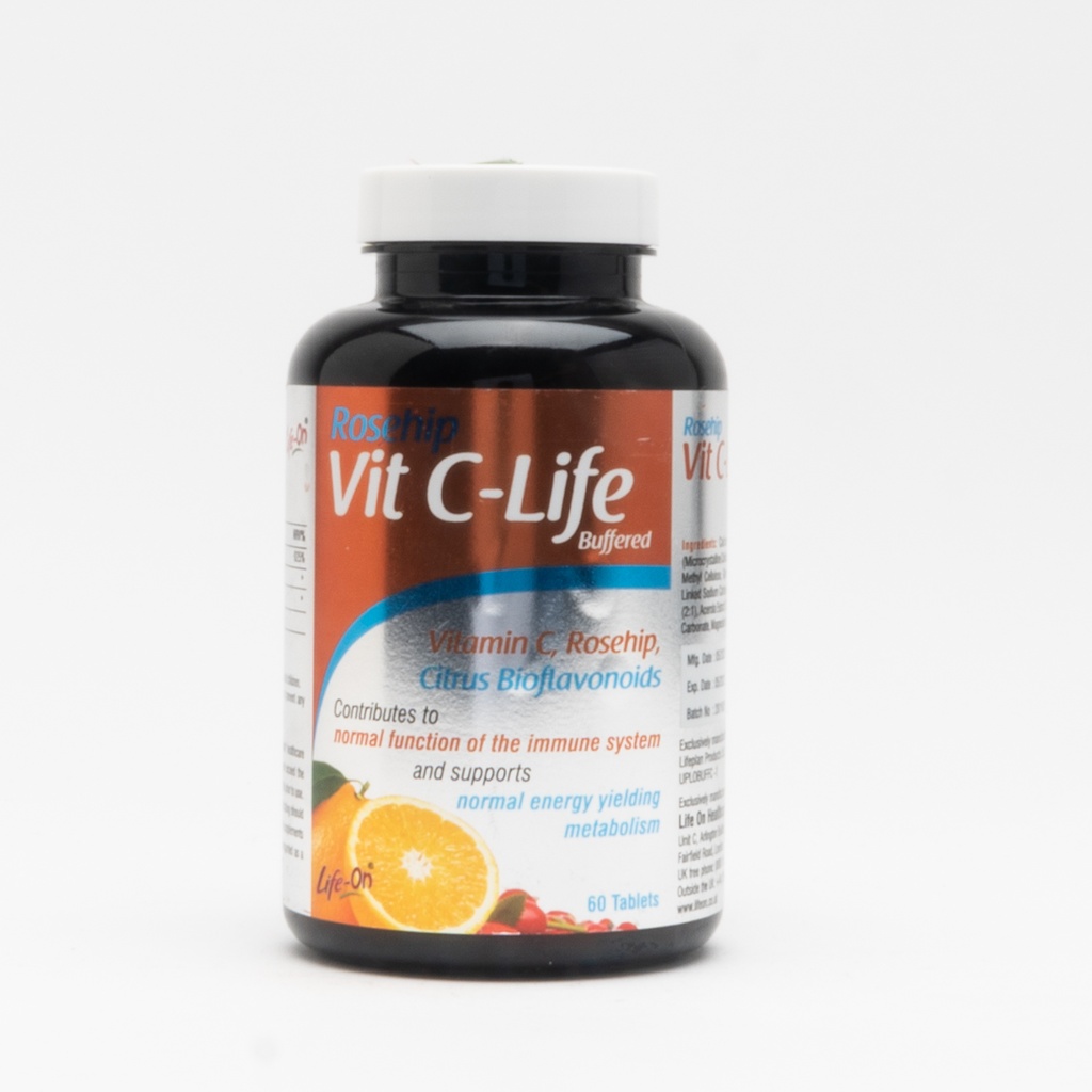 Life On Rosehip Vit C Life Buffered 60 Tab