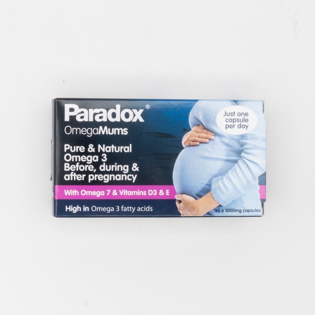 Paradox Omega Mums 1000Mg Capsule 30'S-