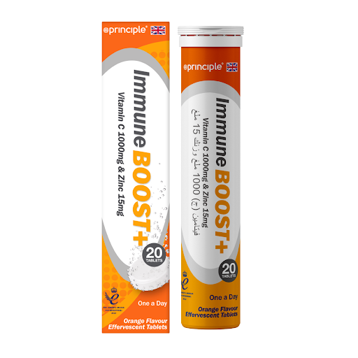 Principle Immune Boots Vit C 1000Mg &amp; Zinc 15Mg