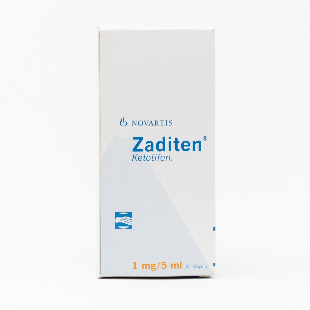 Zaditen 1Mg/5Ml Syrup 100Ml-