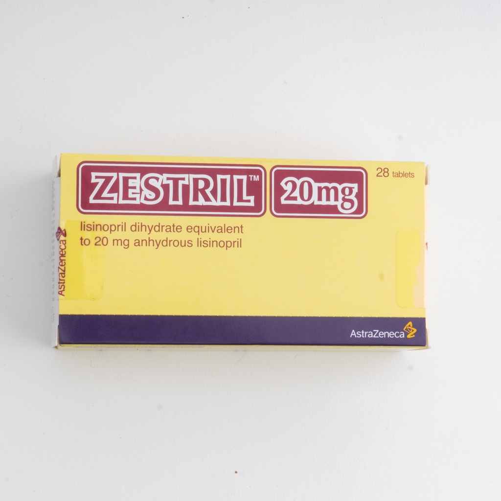 Zestril 20Mg Tablet  28'S-