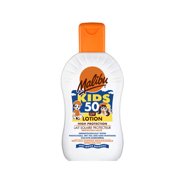 Malibu Kids High Protection Lotion Spf50 200Ml