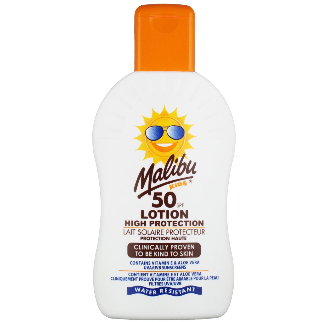 Malibu High Protection Lotion Spf50 200Ml 