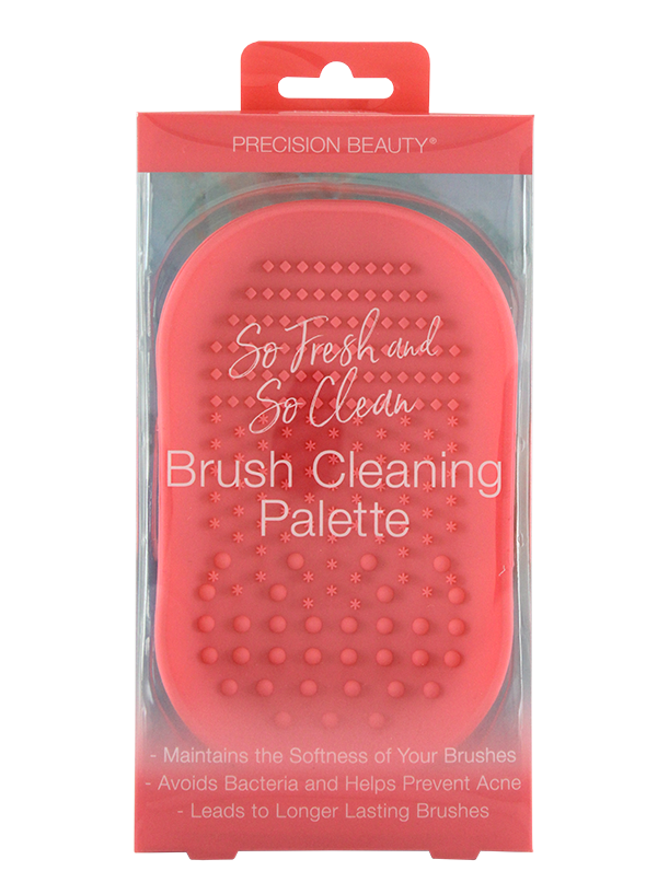 MAKEUP BRUSH CLEANING PALETTE