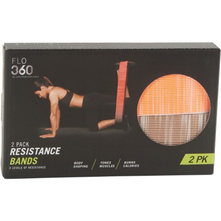 FLO 360 RESISTANCE BANDS 2PACK