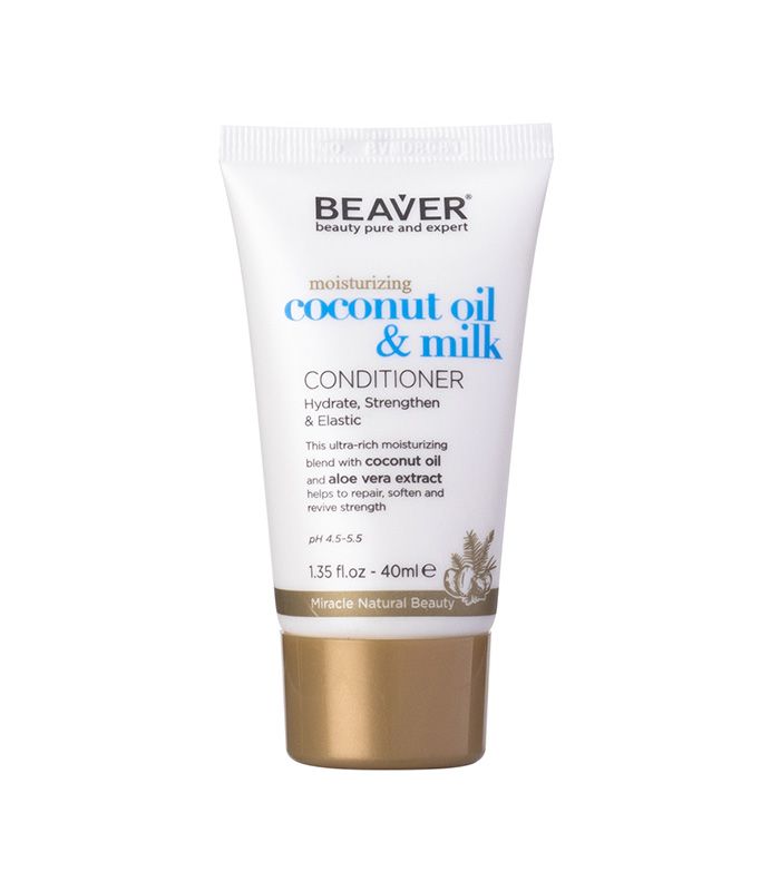 Beaver Moisturizing Coconut Oil Milk &amp; Quinoa Conditioner Ph 4.5-5.5 40 Ml