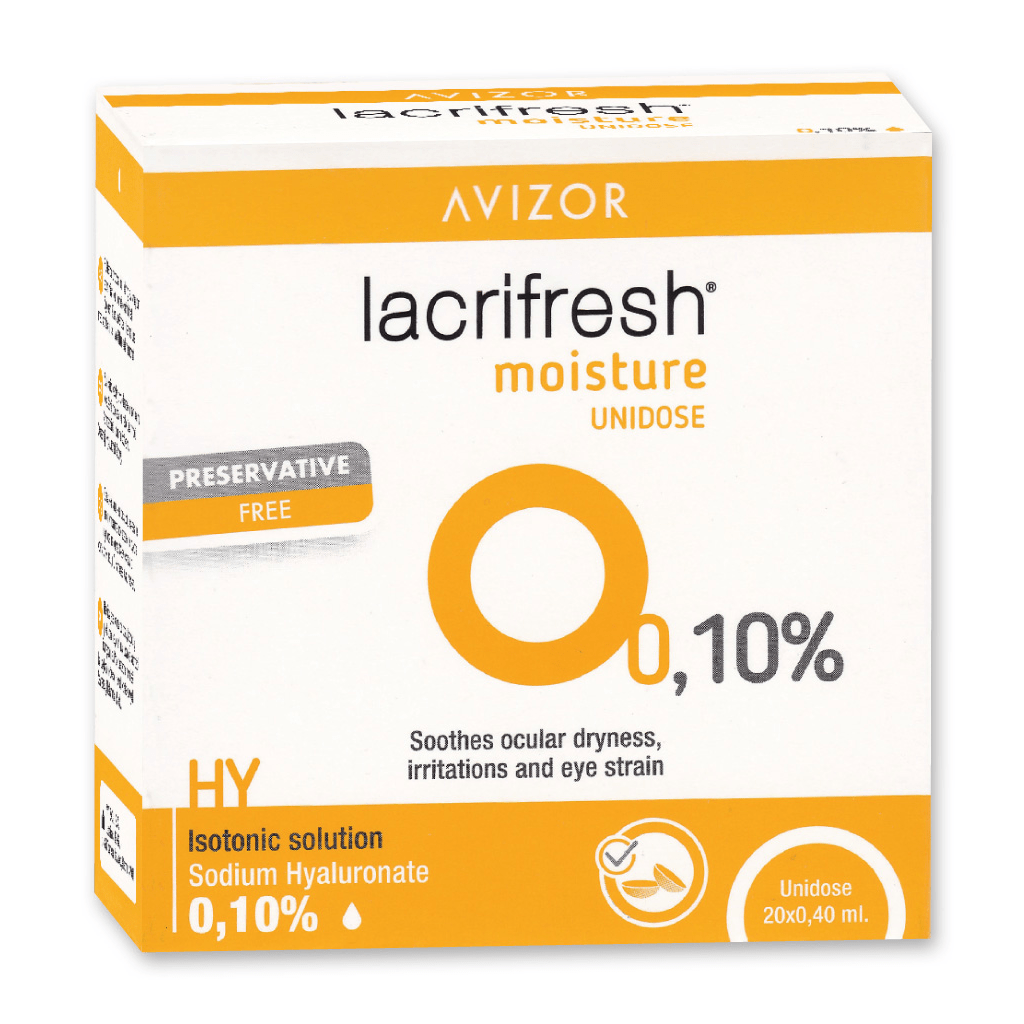 Avizor L/F Moisture Drops Unidose 10% 20*0.4 Ml-