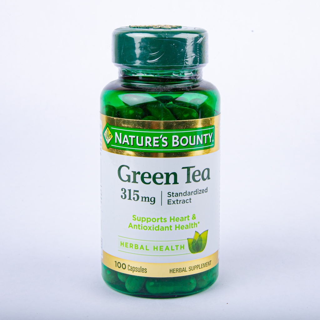 nature's bounty Green Tea 315Mg Tabalet 100'S