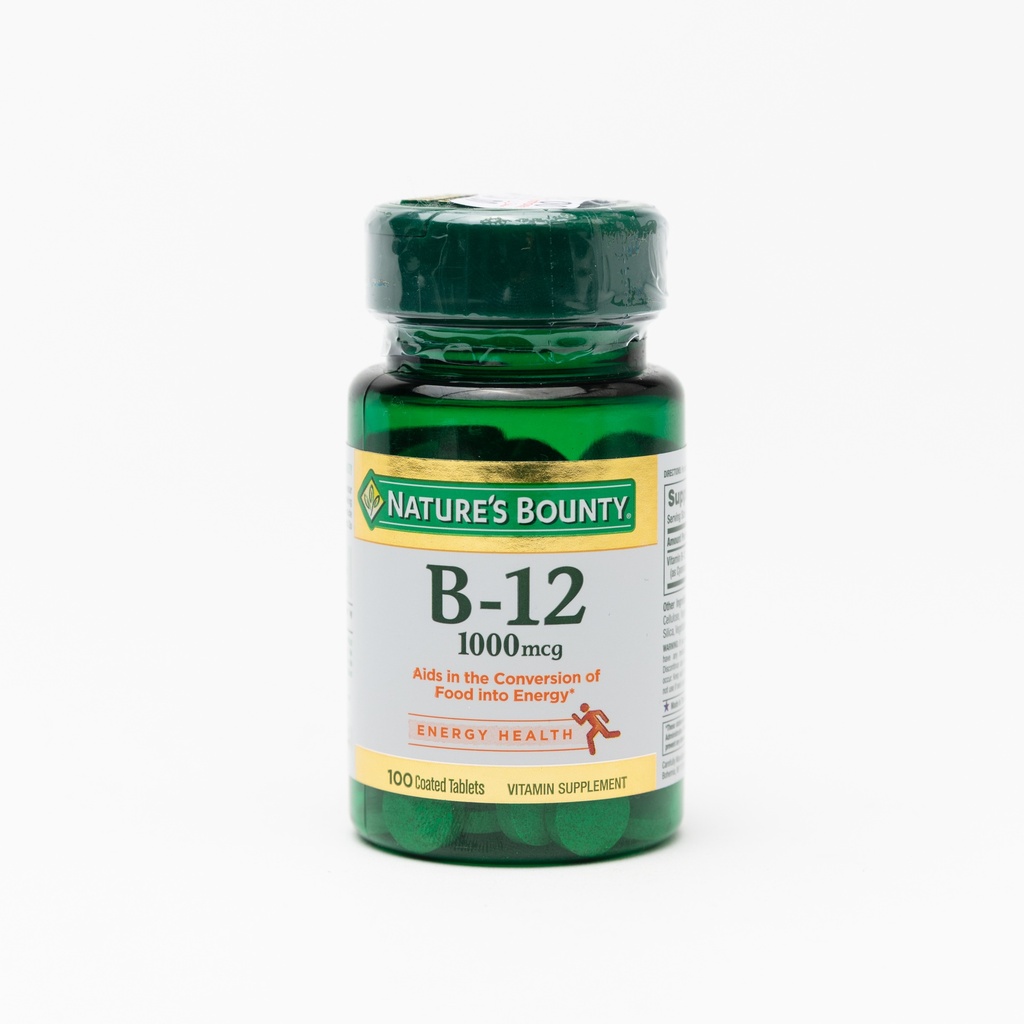 nature's bounty Vitamin B-12 1000Mcg 100'S