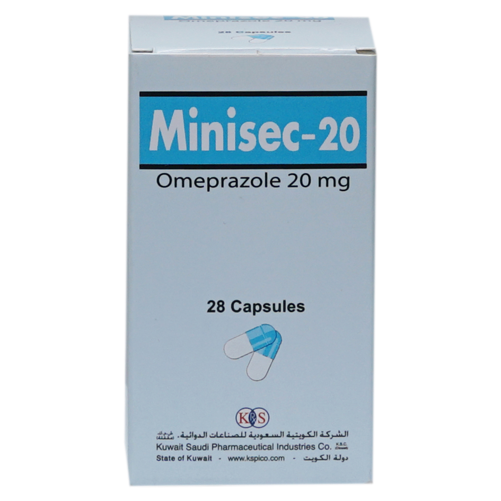 Minisec 20Mg Cap 14'S-