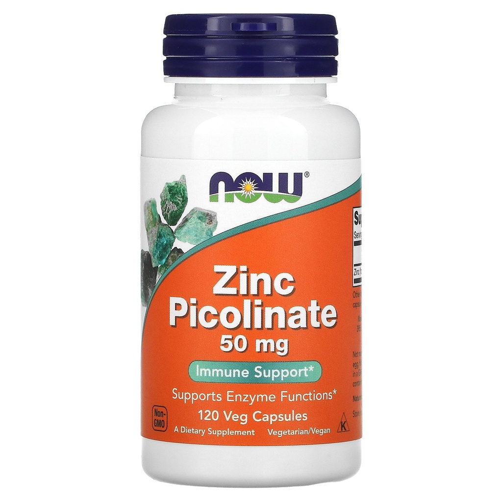 Now Zinc Picolinate 50Mg