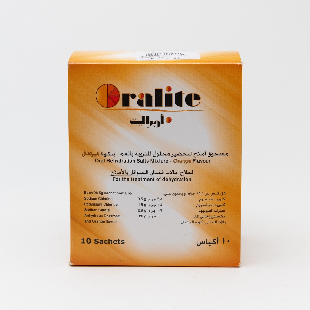 Oralite 28 Gm 10 Sachets