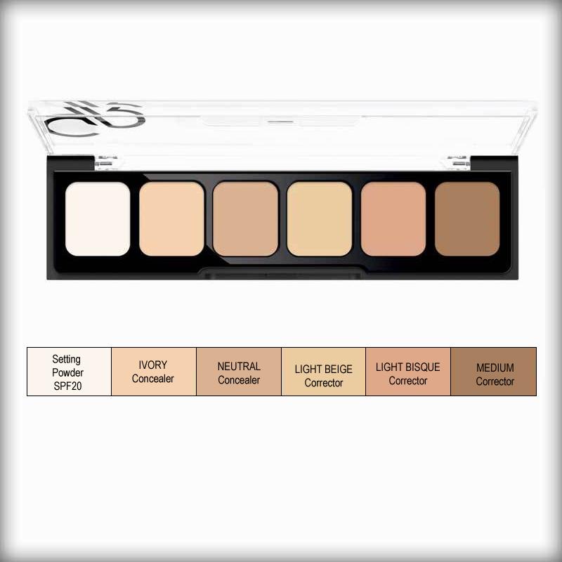 Correct &amp; Conceal Cream Palettes No.1 Light to Medium