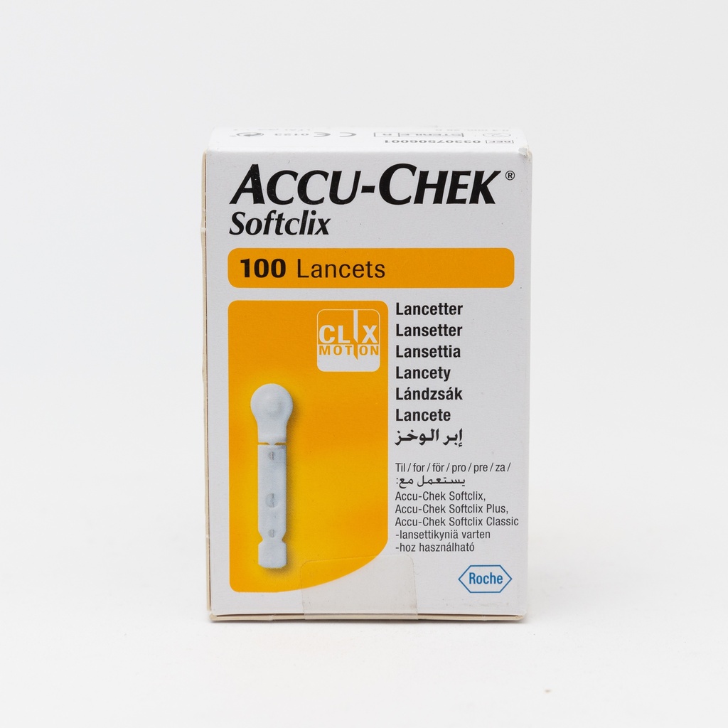 Accu-Chek Softclix Lancet 100'S-