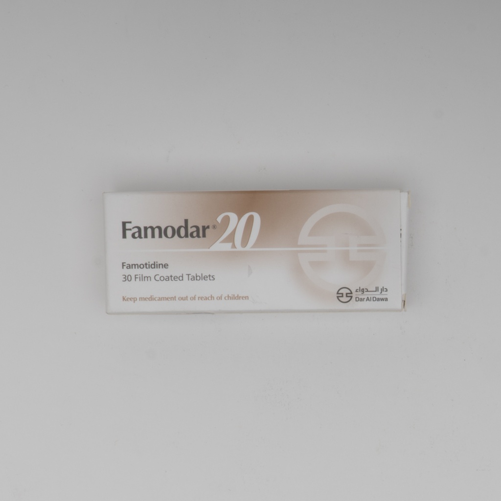 Famodar 20Mg Tab 30'S-