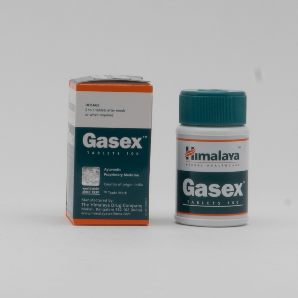 Himalaya Gasex Tab 100'S-