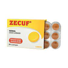 Zecuf Lozenges Honey Lemon 24'S