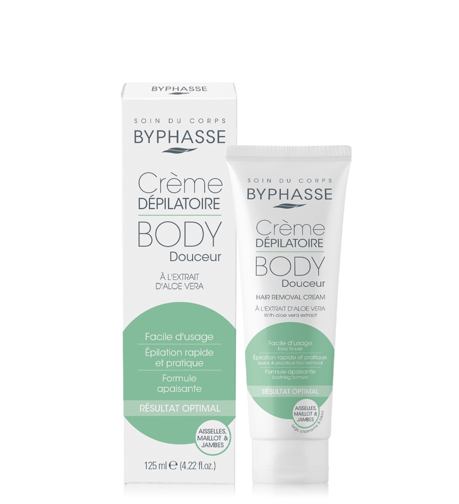 #Byphasse Hair Removal Cream With Aloe Vera Extract - 125Ml