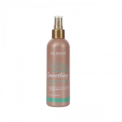 Beaver Brazilian Keratin Smoothing Heat Protection Spray 200 Ml