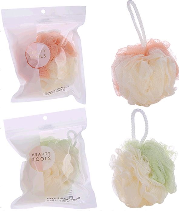 Bath Shower Puff 1 Pc