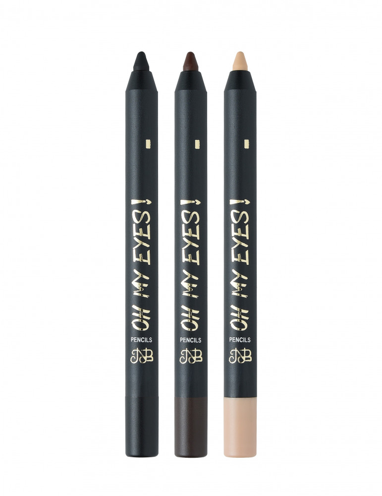 SET 3 CREAMY EYE PENCILS  - OH MY EYES - Nora Bu Awadh