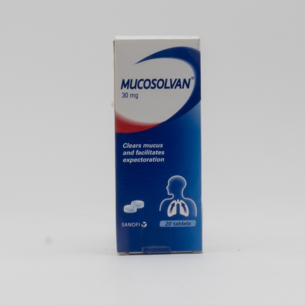 Mucosolvan 30Mg Tablet 20'S-