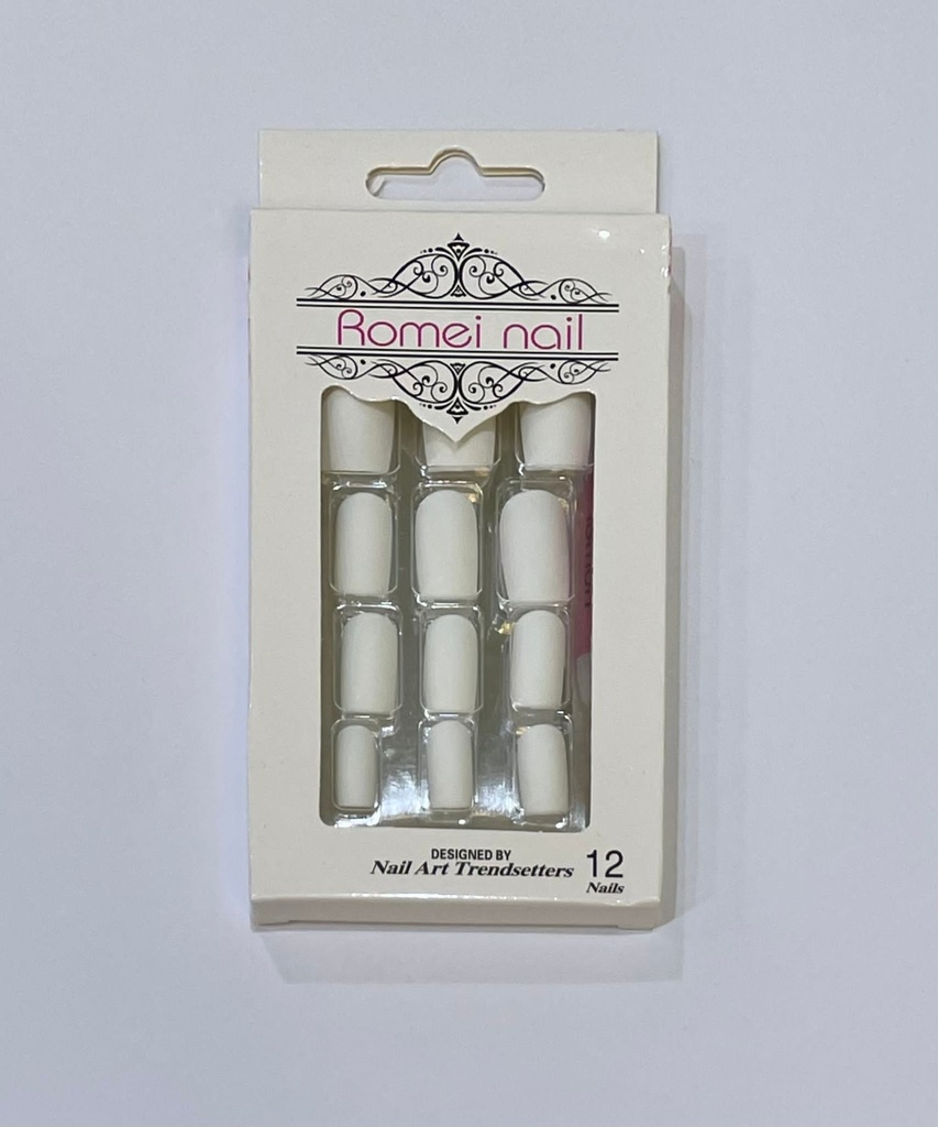 False Nails (Matt-Squoval)12 Pieces