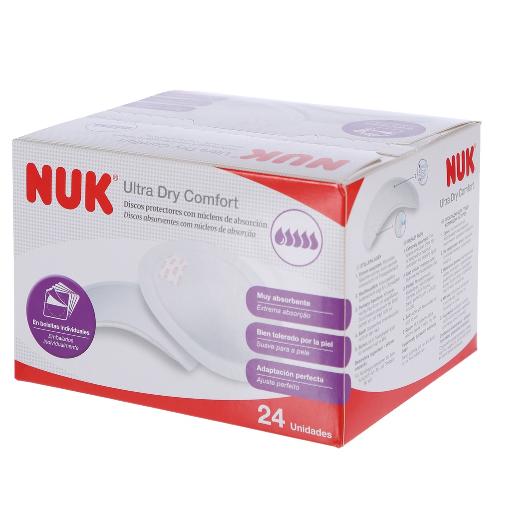 Nuk Breast Pads 24'S 