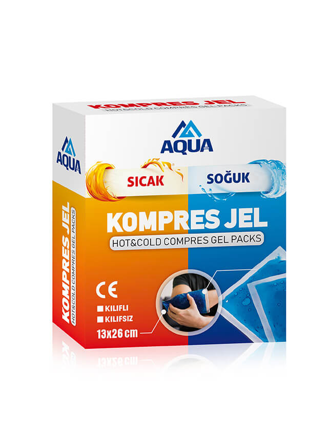 Aqua Hot &amp; Cold Compress Gel Pack 13X26Cm