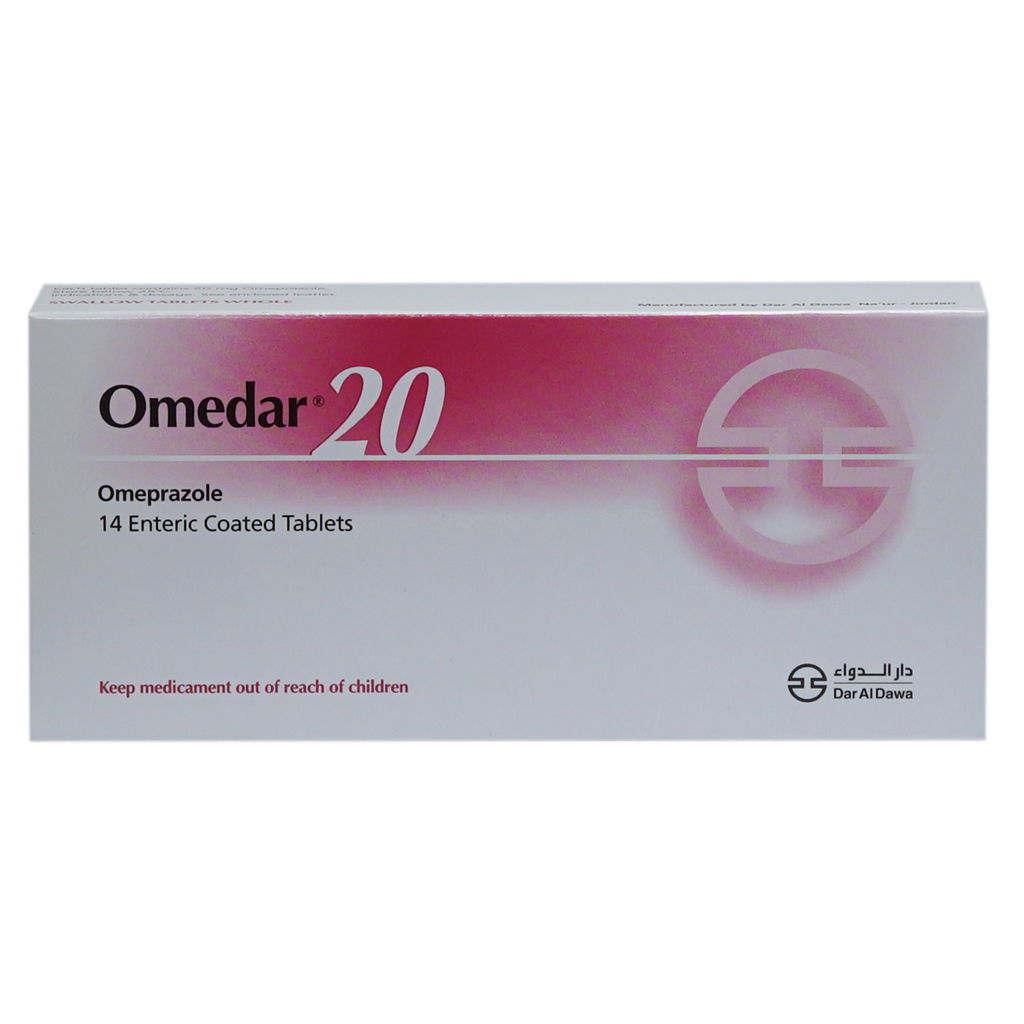 Omedar 20Mg Tablet 14'S-