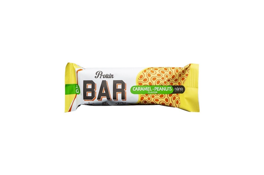 Nanosupps Protein Bar Caramel Peanut 55gm