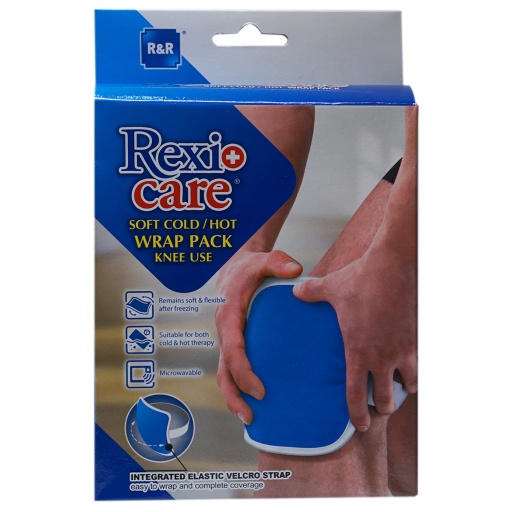 [10027] R&amp;R Hot /Cold Pack Knee Wrap 15X15 Cm