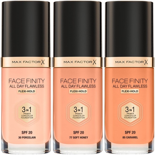 MAX FACTOR FLAWLESS 3 IN 1 FOUNDATION