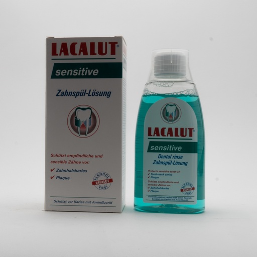 [10559] Lacalut Mouth Wash Sensitive 300 Ml-