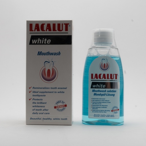 [10560] Lacalut Mouth Wash White 300 Ml-