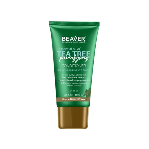 [118178] Beaver Tea Tree Oil Conditioner Ph 4.5-5.5 40 Ml