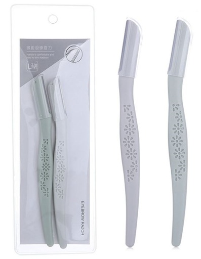 [120587] Eyebrow Razor - 2 Pcs