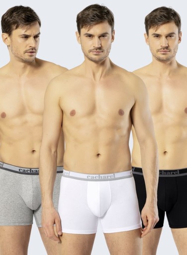 Cacharel Men'S Boxer Cotton 3Pcs