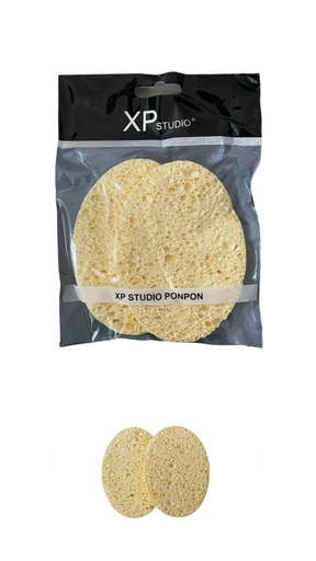 [121383] XP Studio Facial Cleaning Sponge 2Pcs