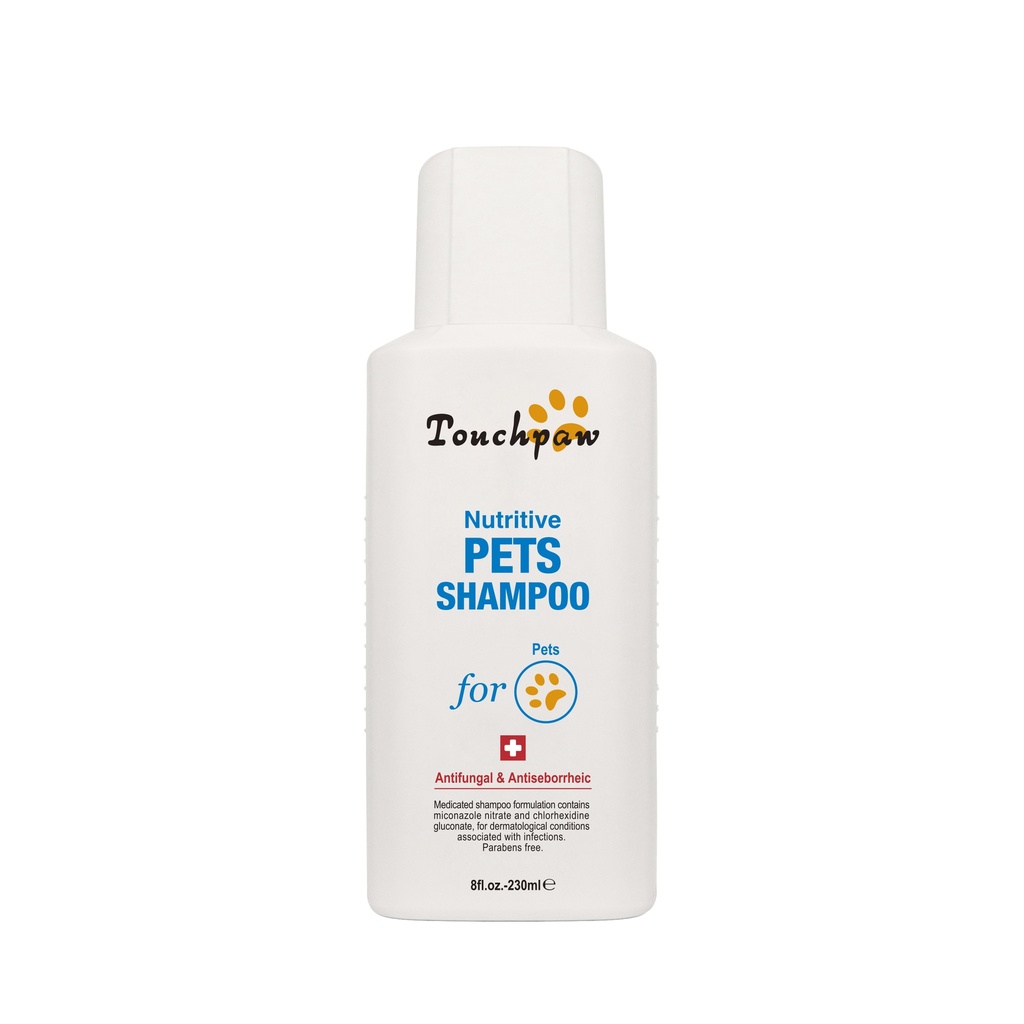 Touchpaw Antifungal & Antiseborrheic Pets Shampoo -230 ml | Pharmacy ...