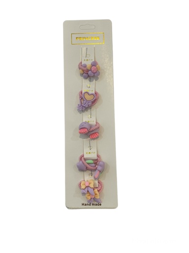 Future Cocoa Children's Hair Rope -10pcs