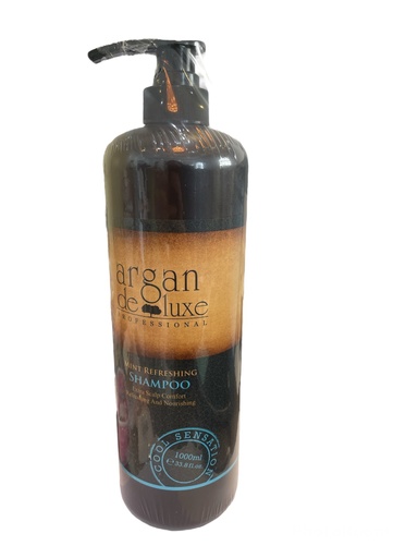 [124893] Argan De luxe Mint Refreshing Shampoo-1L