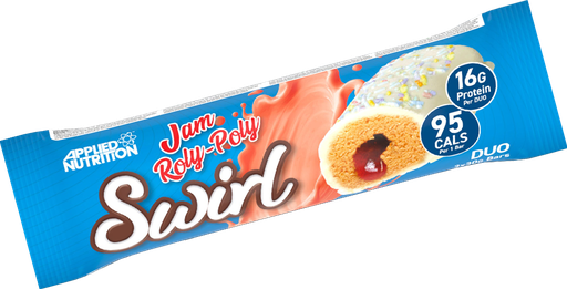 [124915] Swirl Bar Jam Roly Poly 60G