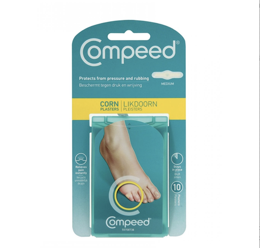 [125311] Compeed Corn Plasters  Medium 10Pcs