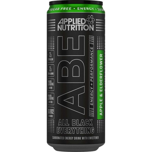 [125726] Abe Pre-Workout Can Apple &amp; Elder Flower 330ML