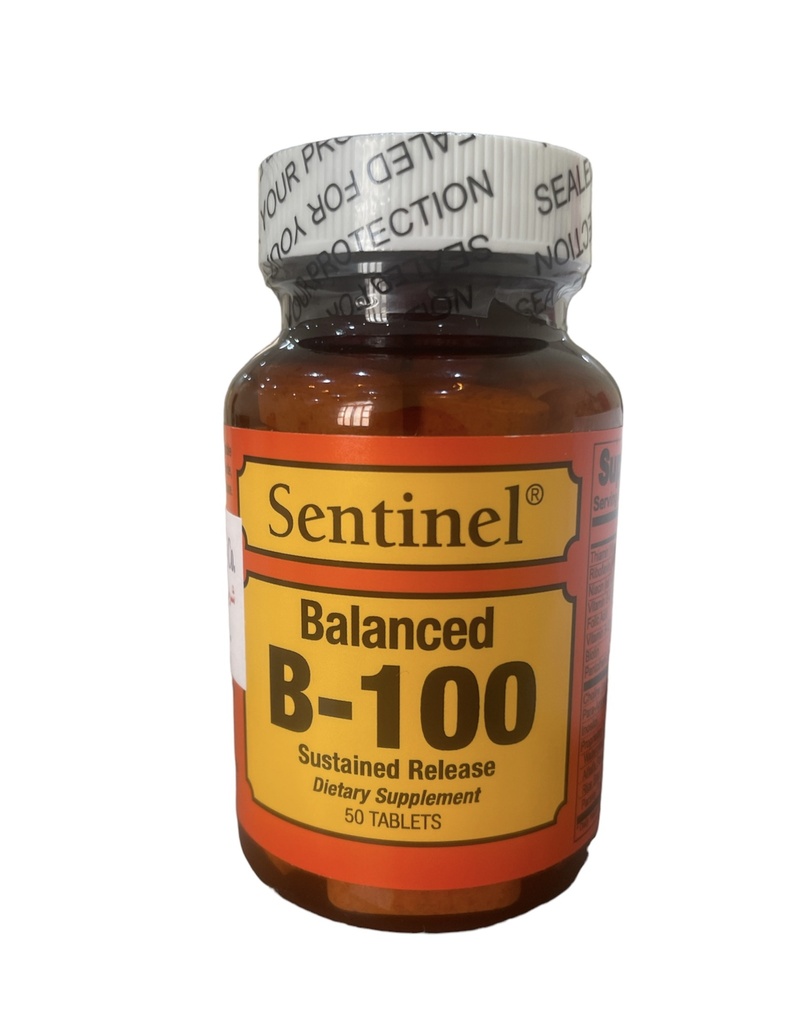 Sentinel Balanced B-100 Sustained Release 50 Tablets | Pharmacy And More