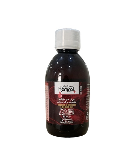 [127791] Hemral Plus Iron, Zinc, Vitamin B &amp; Minerals Syrup 200ml