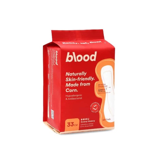 [128091] Blood Sanitary Pad -33CM 10s