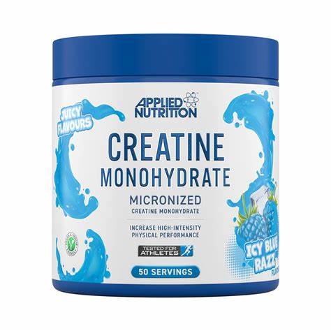 Flavoured Creatine Monohydrate Powder - 50 Servings 250G 